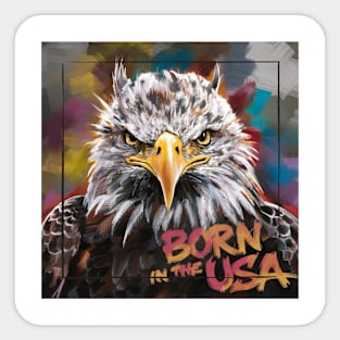 Born in The USA [Eagle-3] Sticker